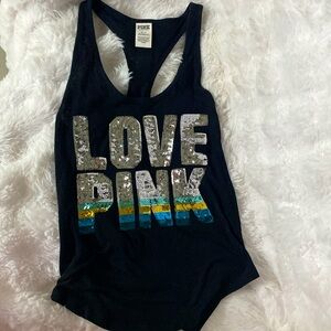 NWT! PINK Victoria’s Secret Sequined Tank Top!🌺